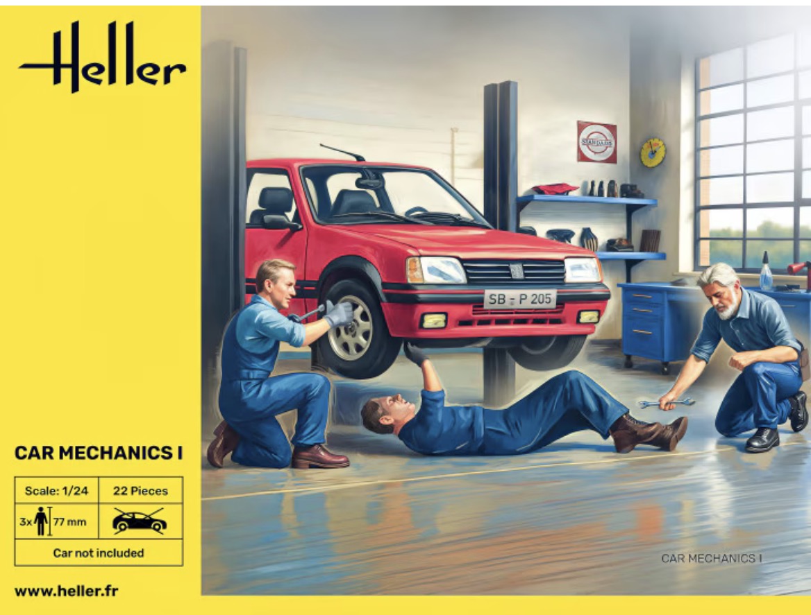 Heller 82755 Car Mechanics I