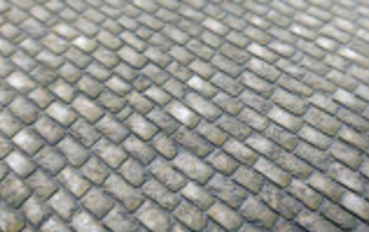 Model Scene 44903 Straight Street - Cobblestone 1:45