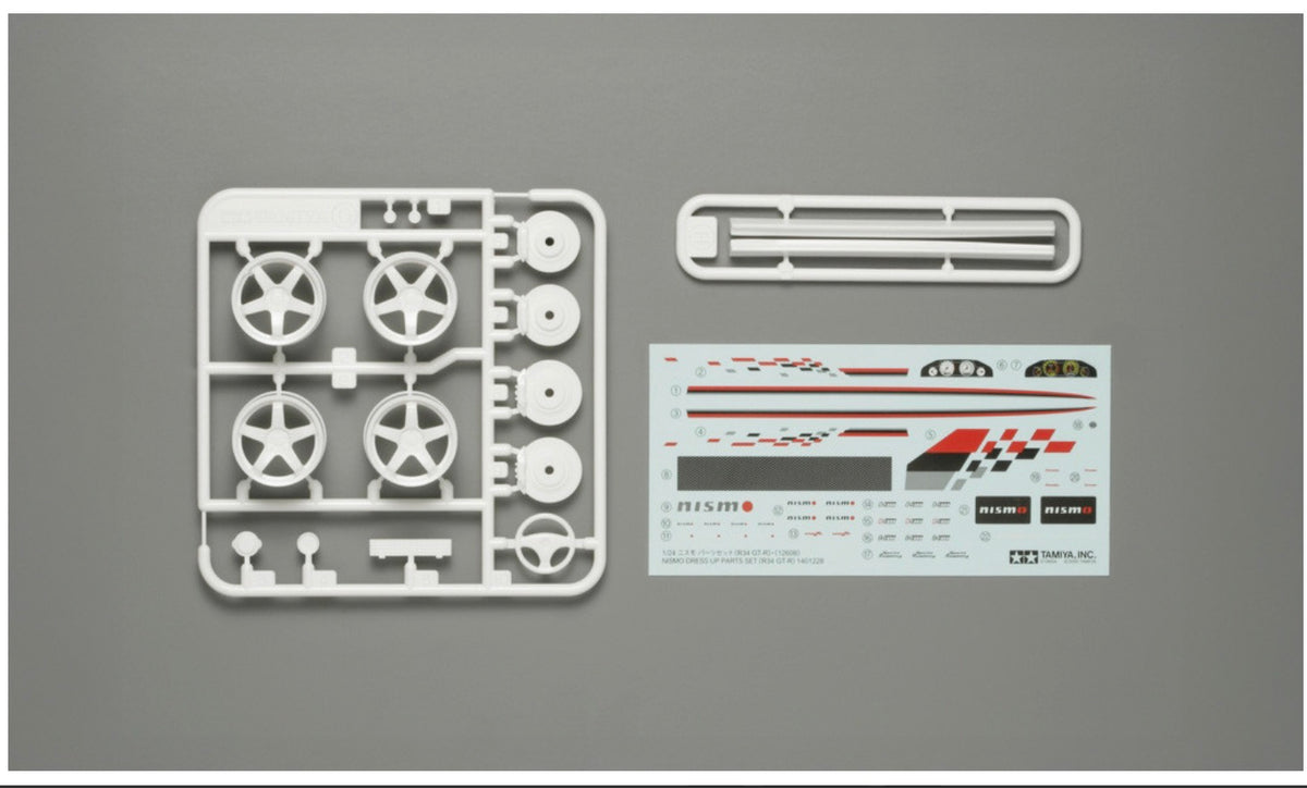 Tamiya 12608 GT-R R34 Nismo Dress-Up Parts