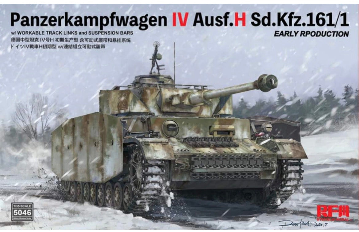Ryefield Model 5046 Sd.Kfz.161/1 Panzer IV Ausf.H