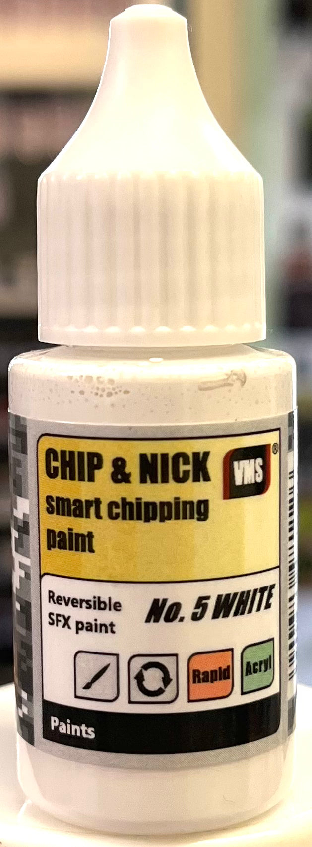 VMS Chip & Nick Paint No.5 White