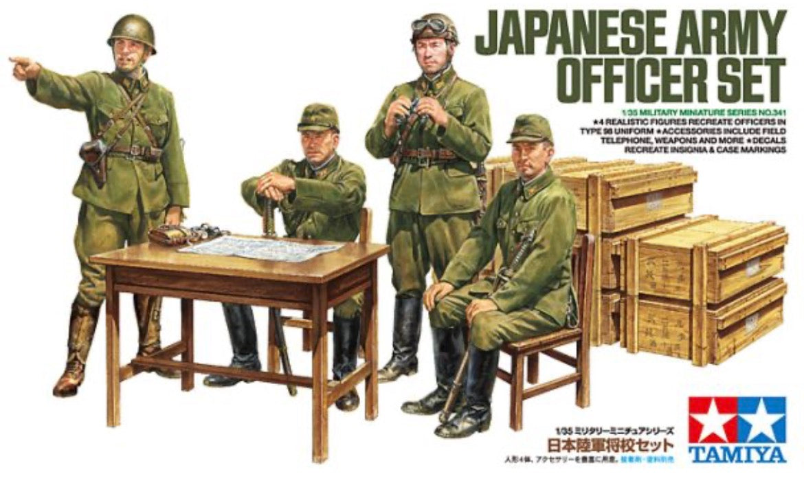 Tamiya 35341 Japanese Army Officer Set