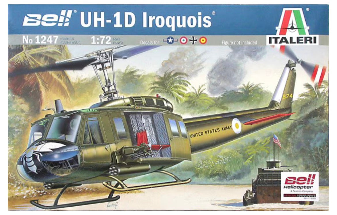 Italeri 1247 Bell UH-1D Iroquois