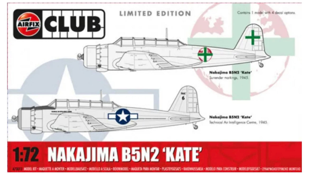 *Pre-Owned* Airfix A73012 Nakajima B5N2 Kate