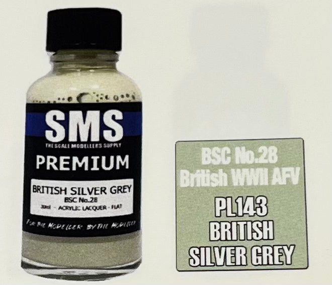 SMS PL143 British Silver Grey