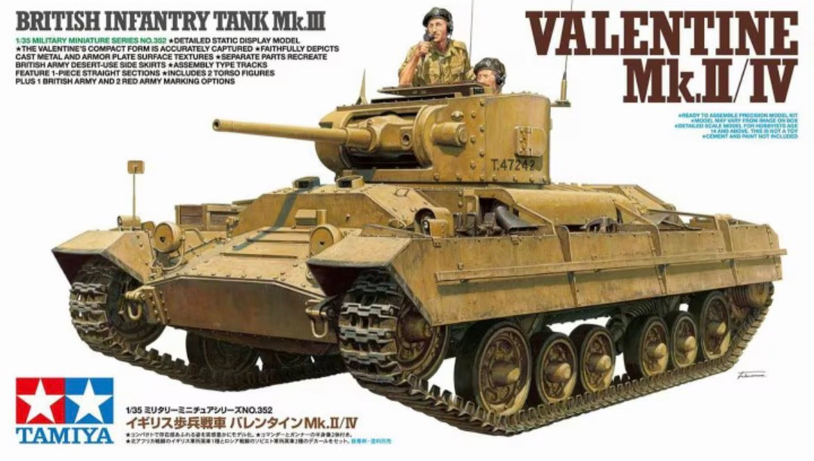Tamiya 35352 Valentine Mk.II/IV