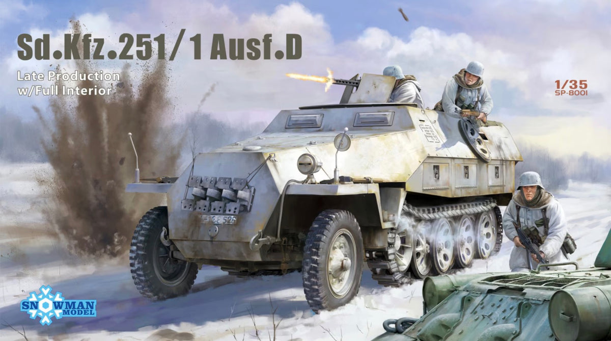 *Pre-Owned* Snowman Model SP.8001 Sd.Kfz.251/1 Ausf.D