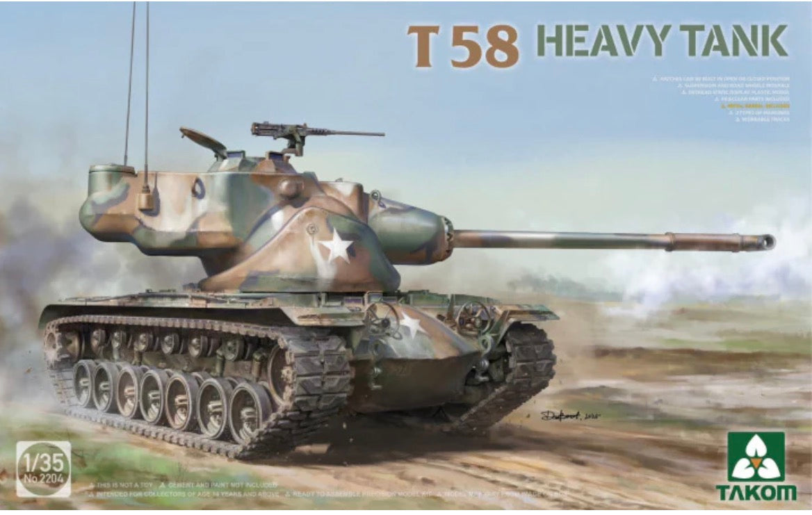 TAKOM 2204 T58 Heavy Tank