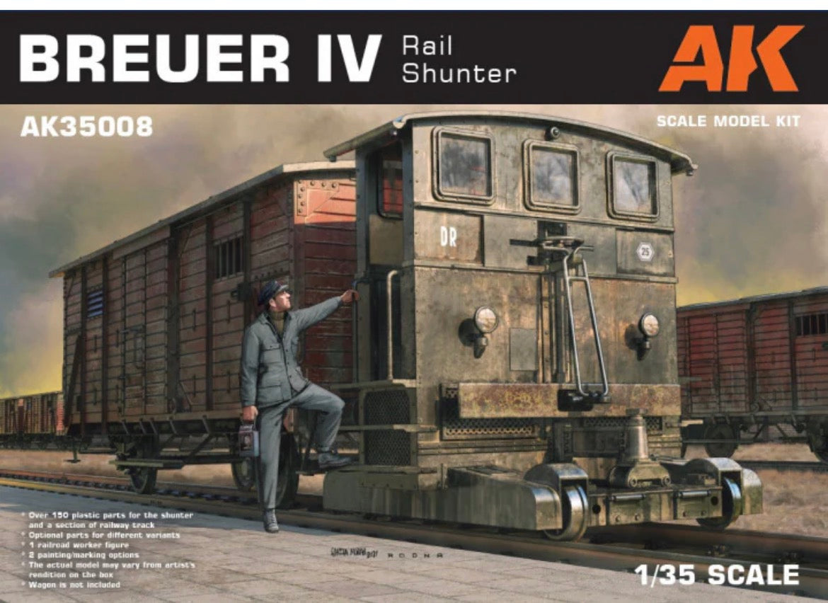 AK Interactive AK35008 Breuer IV Rail Shunter