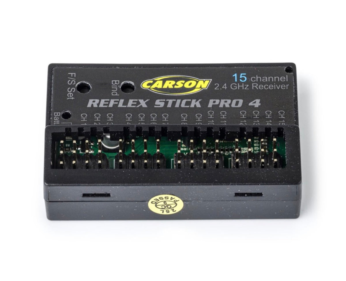 Carson C501552 Receiver 15Ch Reflex Stick Pro 4 WP