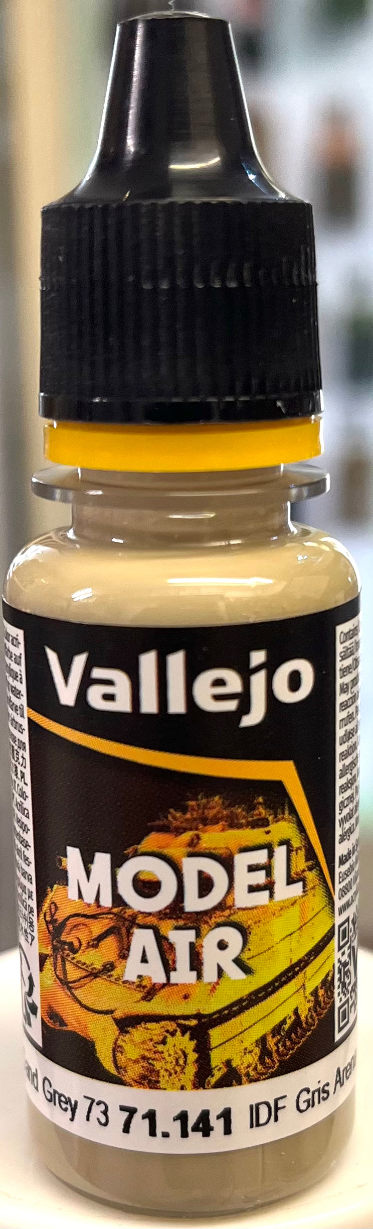 Vallejo Model Air 71.141 IDF Sand Grey 73