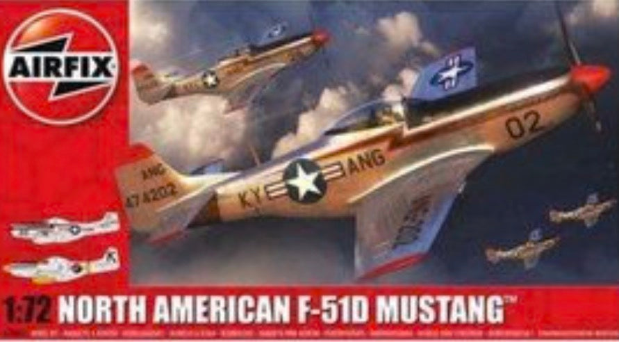 Airfix A02047A North American F-51D Mustang