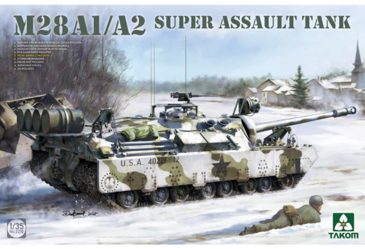 TAKOM 2210 M28 A1/A2 Super Assault Tank