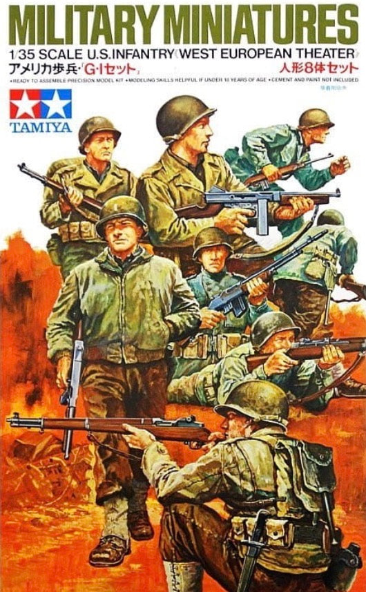 Tamiya 35048 US Infantry (West European Theatre)