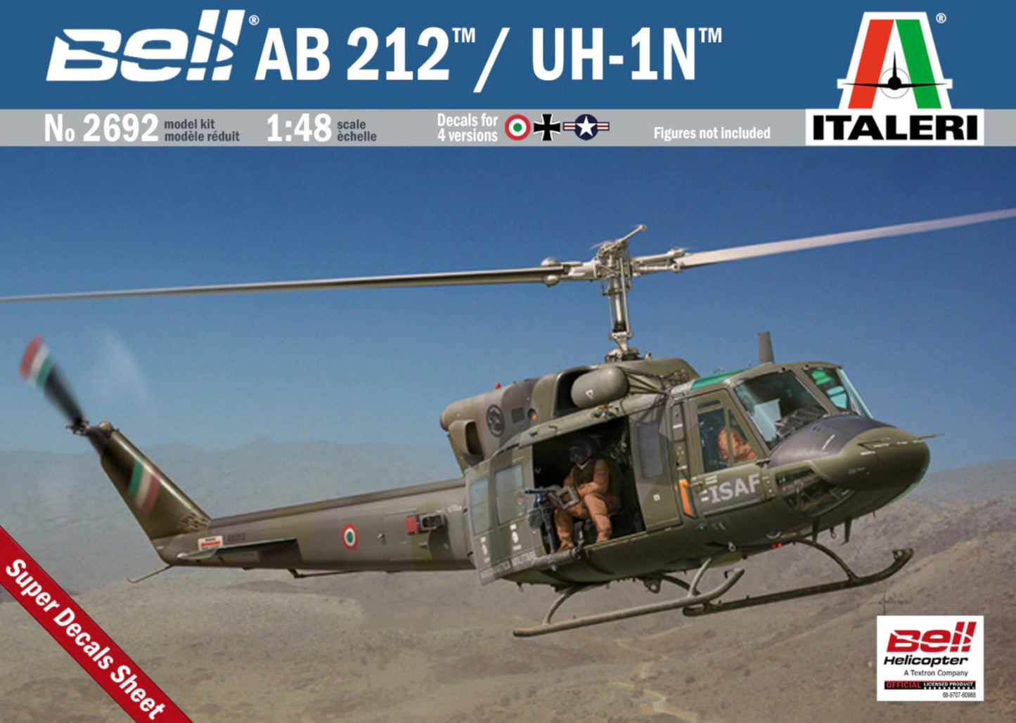 Italeri No.2692 Bell AB 212/UH-1N