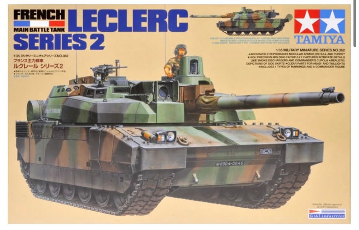 Tamiya 35362 French Main Battle Tank Leclerc Series 2