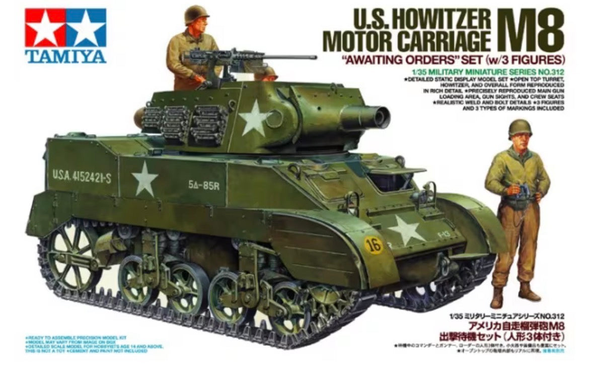 Tamiya 35312 US Howitzer M8
