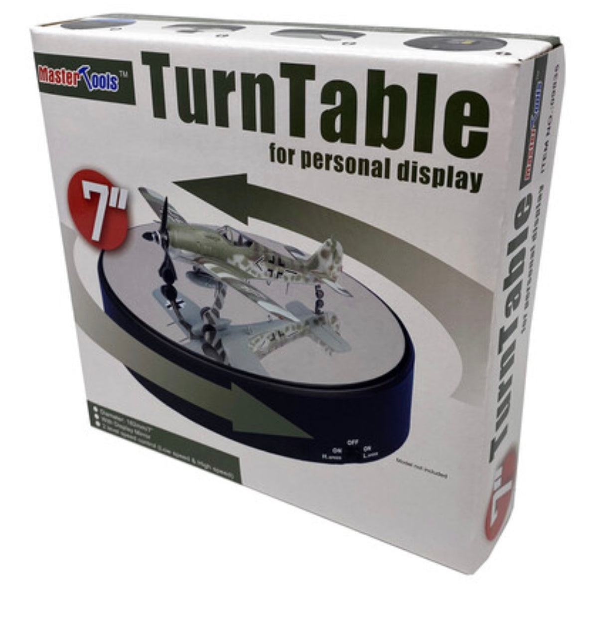 Master Tools 7” Motorised Turntable