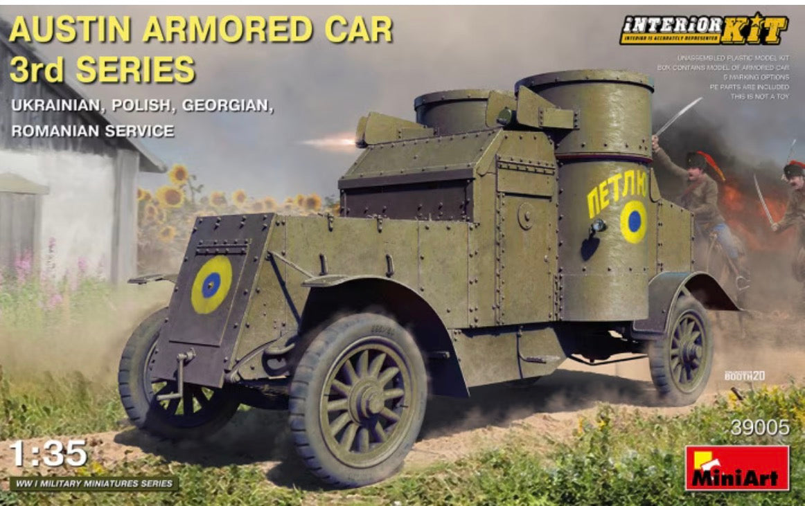 Mini Art 39005 Austin Armoured Car 3rd Series