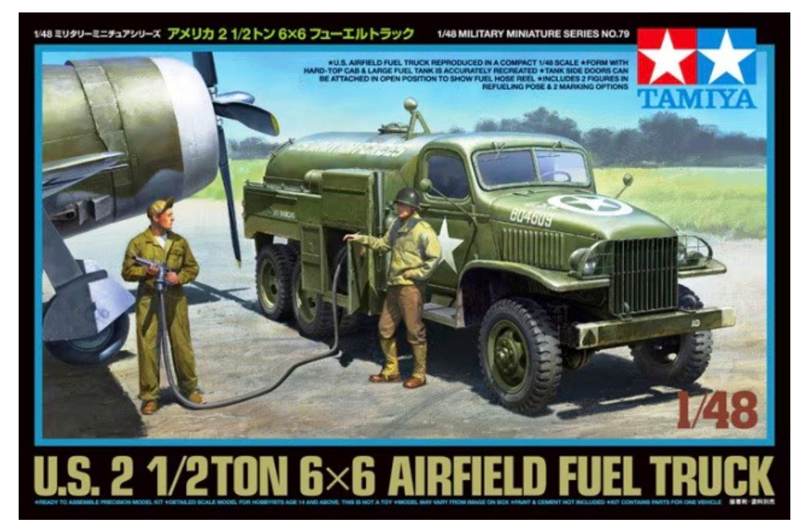 Tamiya 32579 US 2.5ton 6x6 Airfield Fuel Truck