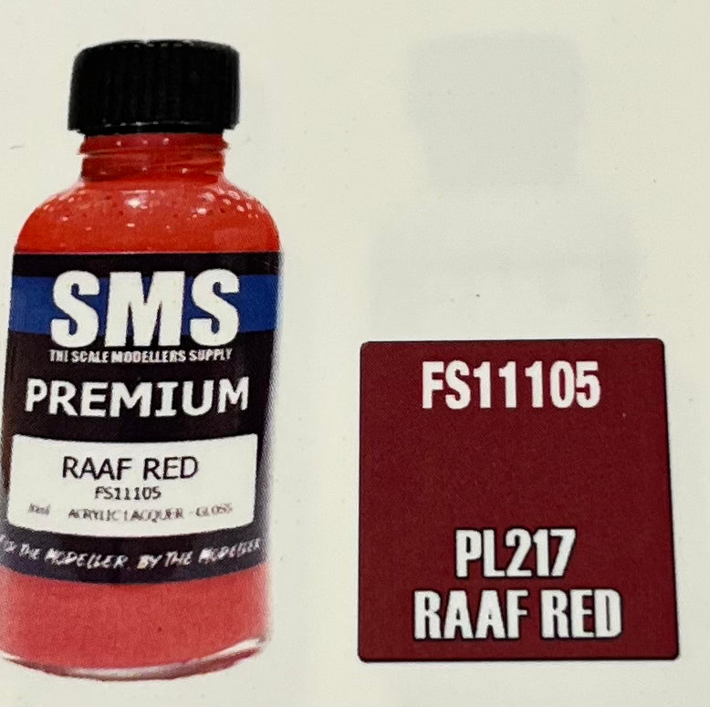 SMS PL217 RAAF Red.