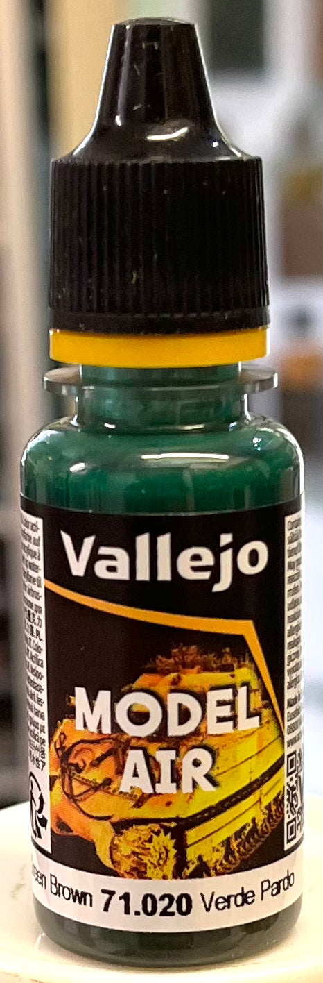 Vallejo Model Air 71.020 Green Brown