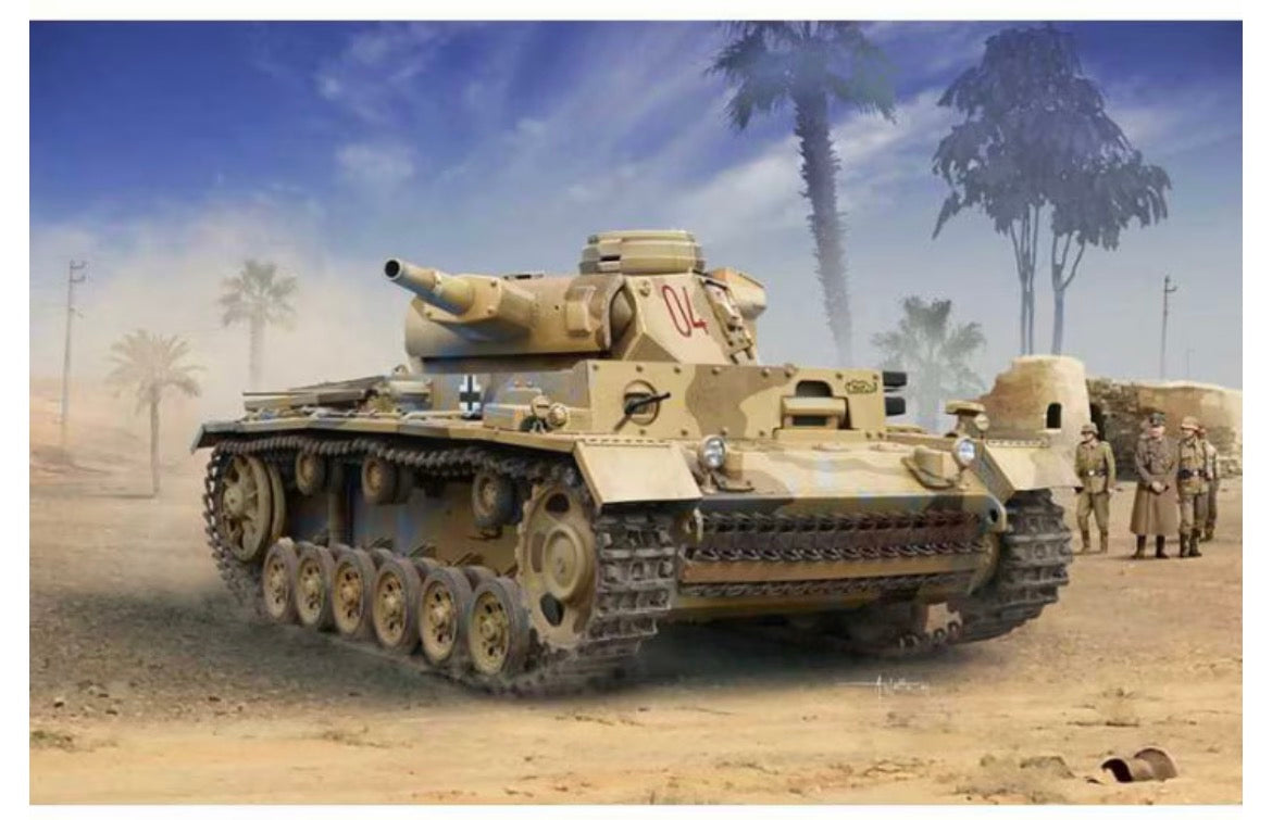 Academy 13567 German Panzer III Ausf.N “Africa Korps”