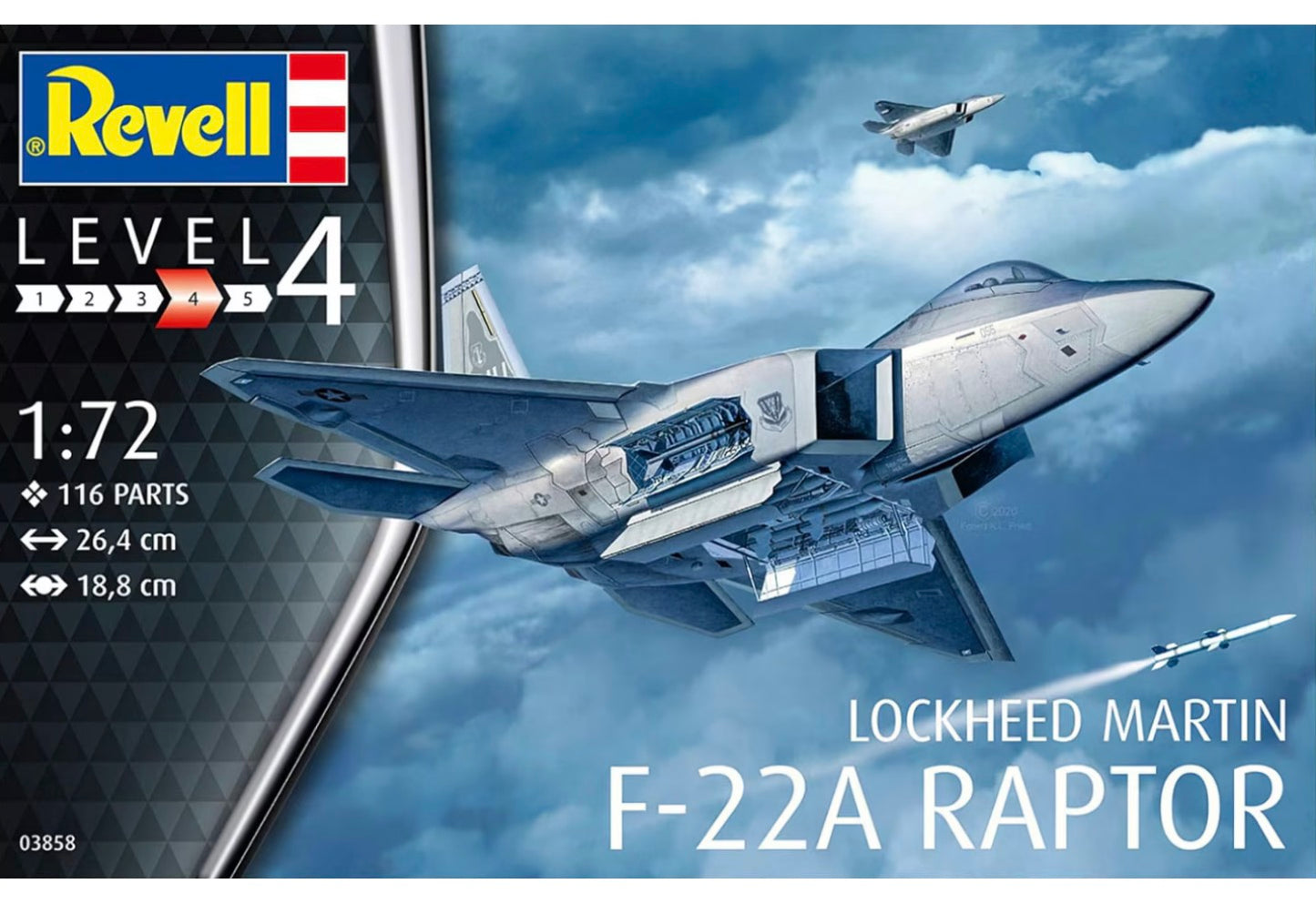 Revell 03858 F-22A Raptor