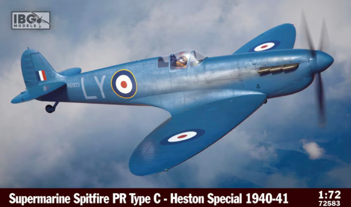 IBG Models 72583 Supermarine Spitfire PR Type C - Heston Special 1940-41