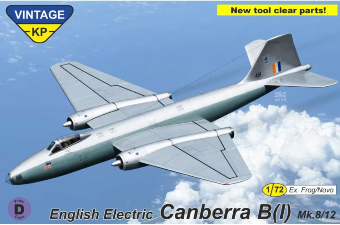 Kovozávody Prostějov KPV7202 English Electric Canberra B(1) Mk.8/12