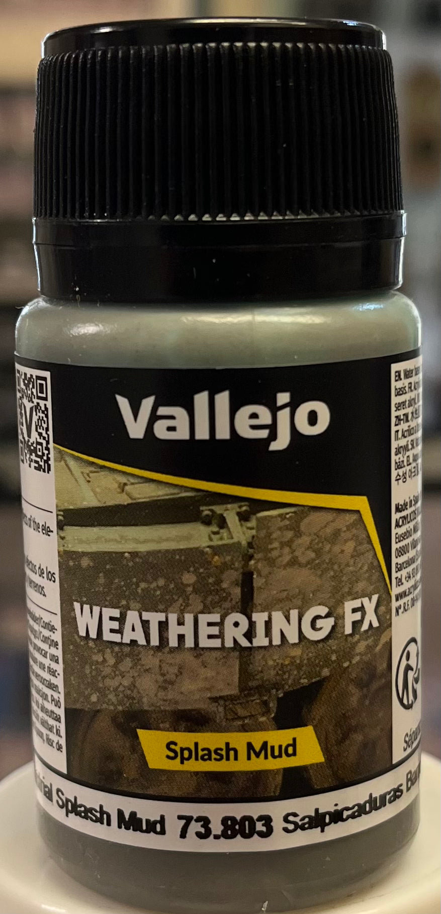 Vallejo Weathering FX 73.803 Industrial Splash Mud