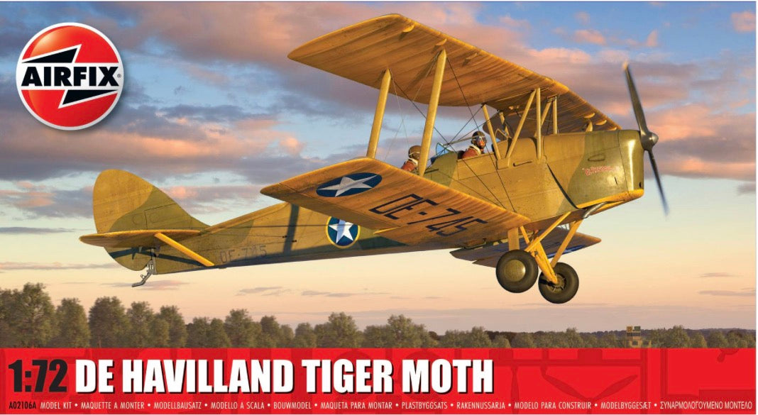Airfix A02106A De Havilland Tiger Moth