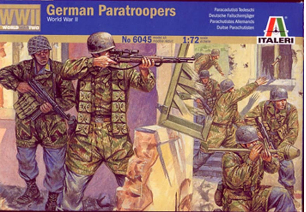 Italeri No.6045 German Paratroopers