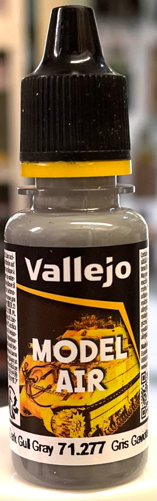 Vallejo Model Air 71.277 Dark Gull Gray