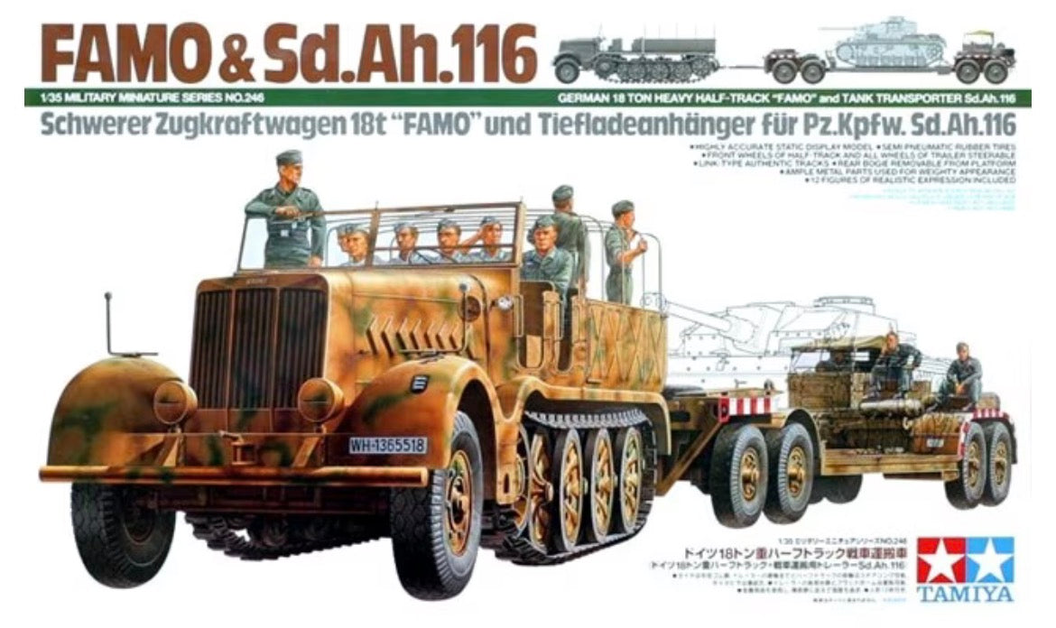 Tamiya 35246 FAMO & Sd.Ah.116