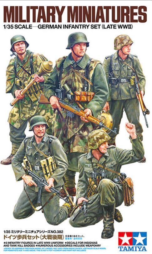 Tamiya 35382 German Infantry Set (Late)