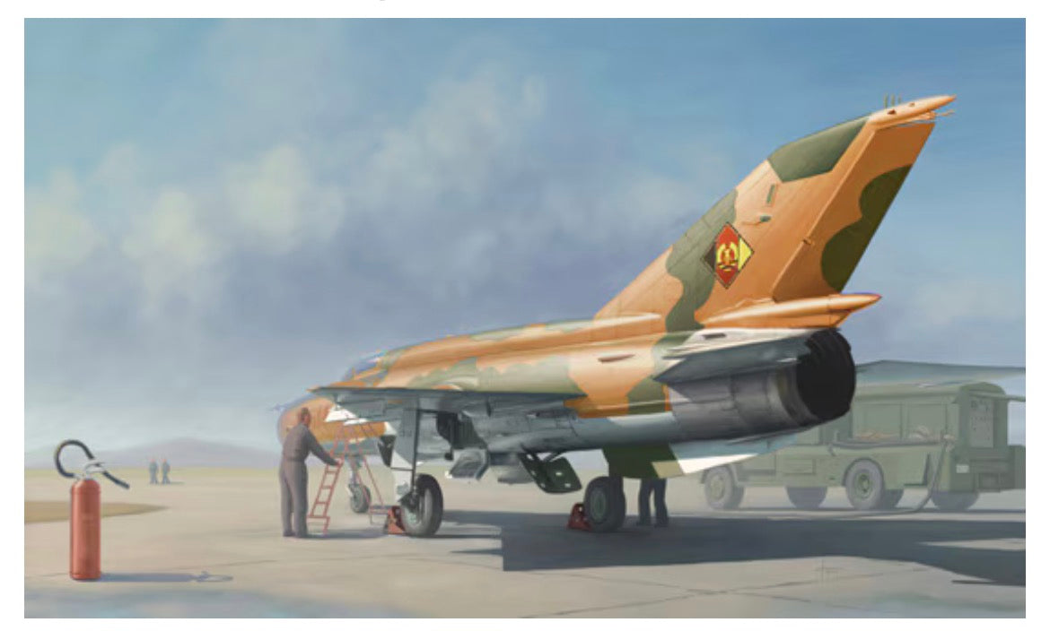 *Pre-Owned* Trumpeter 02863 MiG-21MF