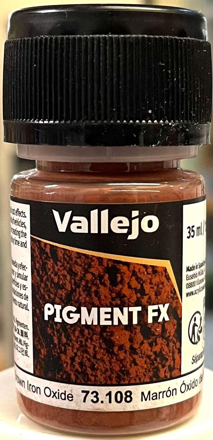 Vallejo Pigment FX 73.108 Brown Iron Oxide
