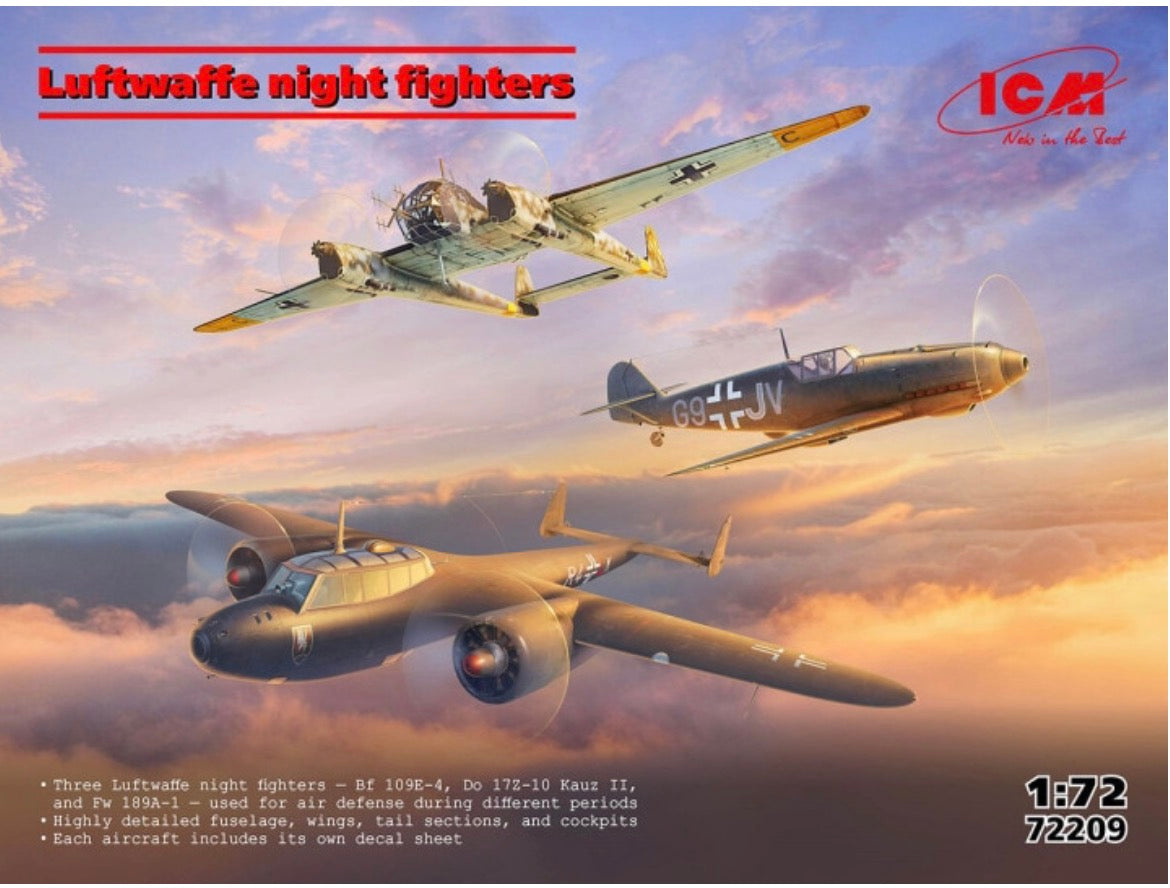 ICM 72209 Luftwaffe Night Fighters