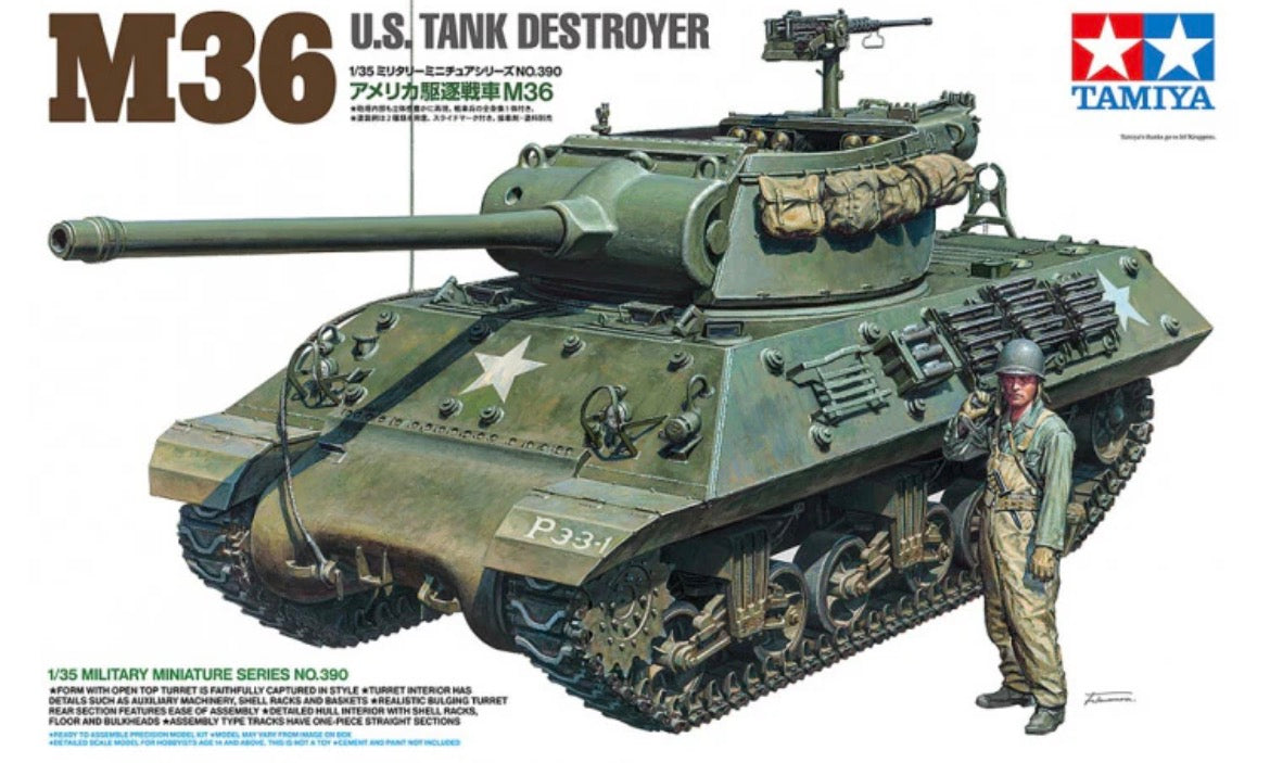 Tamiya 35390 U.S. Tank Destroyer M36