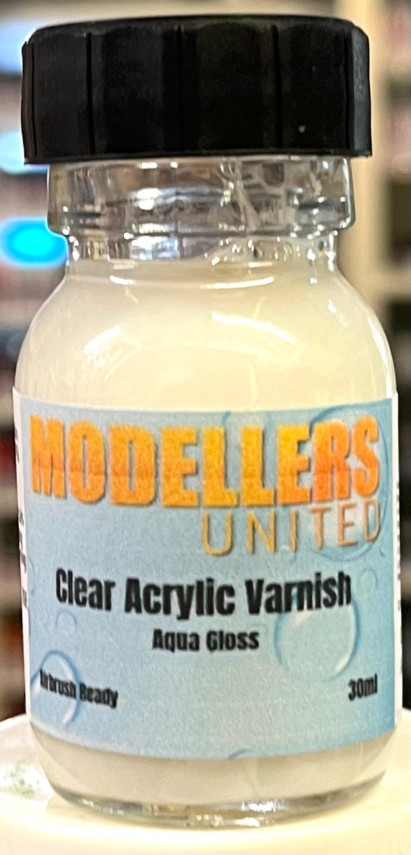Modellers United Clear Acrylic Gloss Varnish
