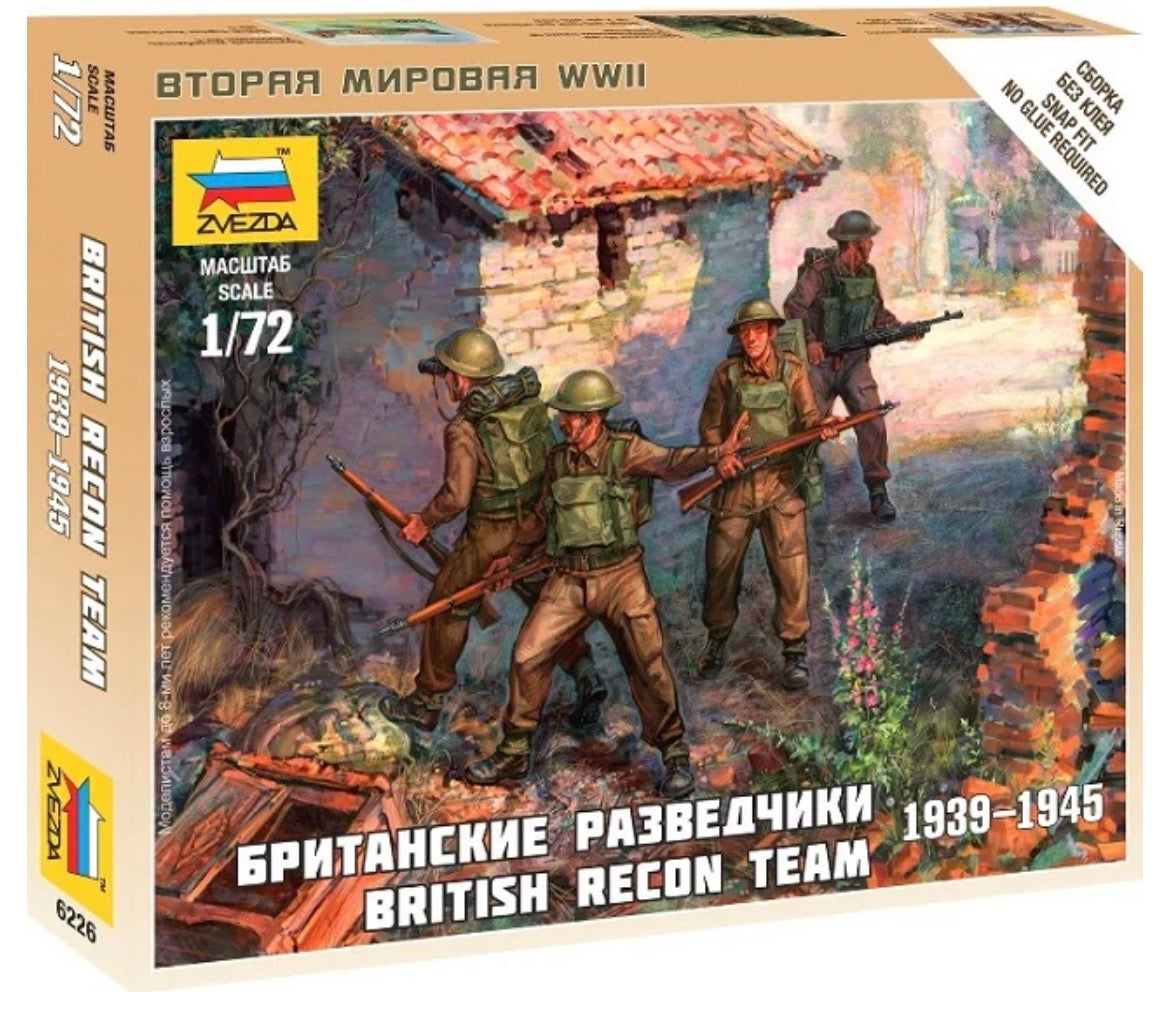 Zvezda 6226 British Recon Team 1939-1945