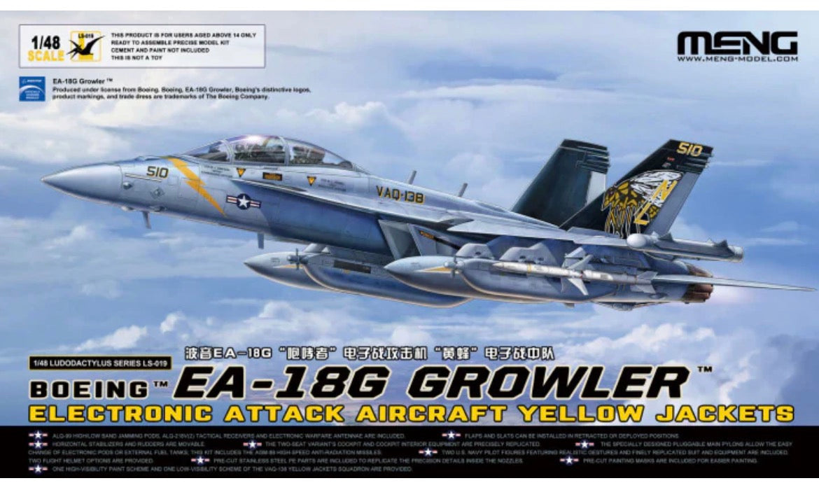 MENG LS-019 Boeing EA-18G Growler