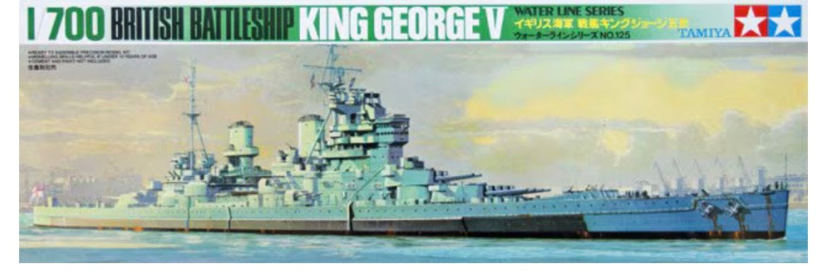 Tamiya 77525 British Battleship King George V