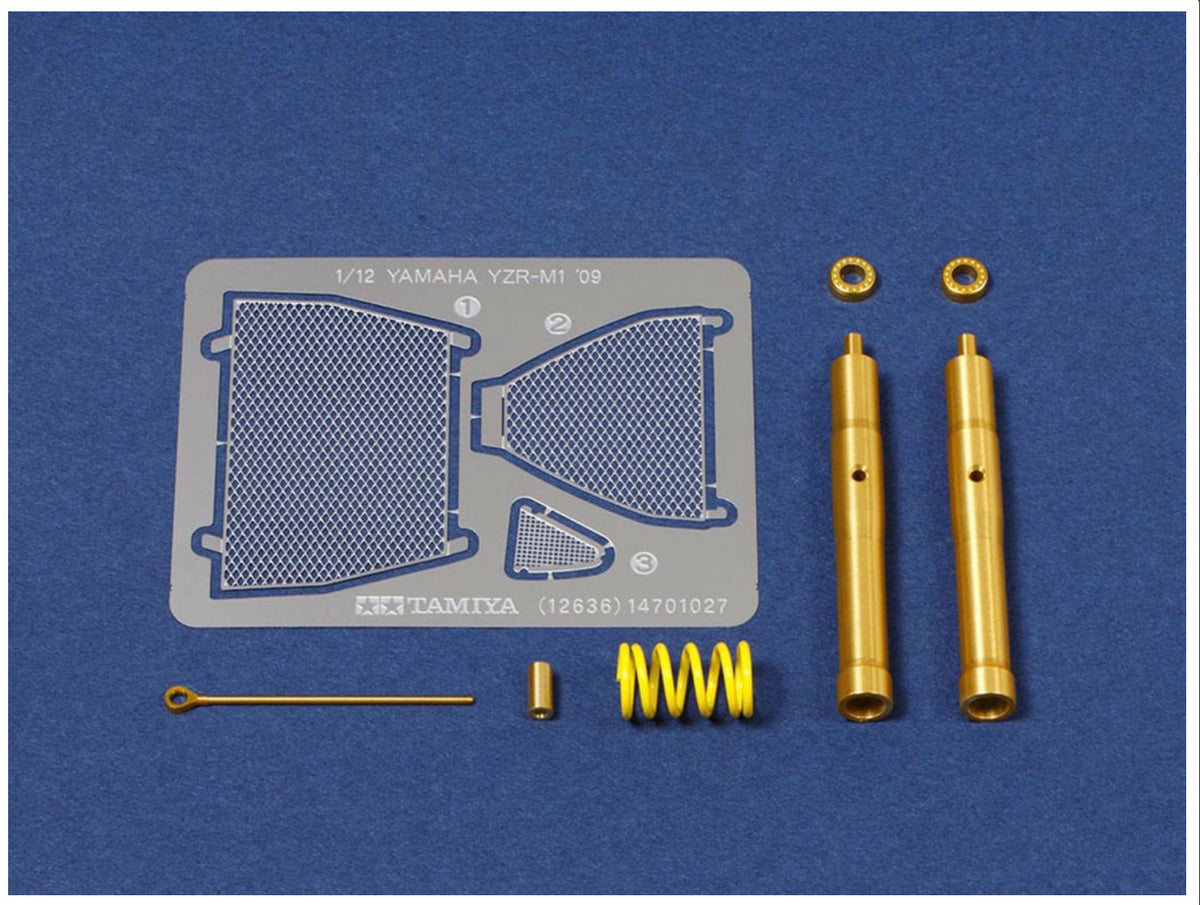 Tamiya 12636 Yamaha YZR-M1 '09 Front Fork Upgrade Set