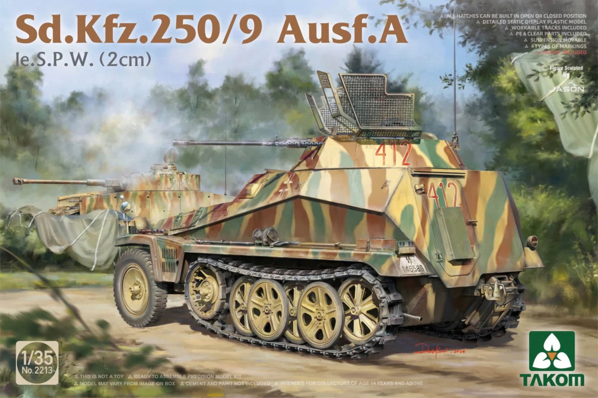 Takom 2213 Sd.Kfz.250/9 Ausf.A