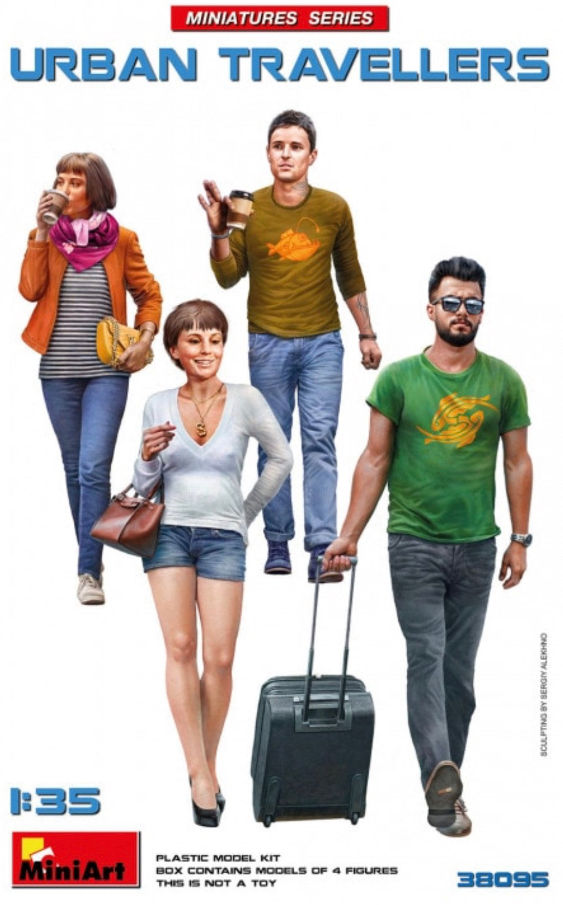 Miniart 38095 Urban Travellers