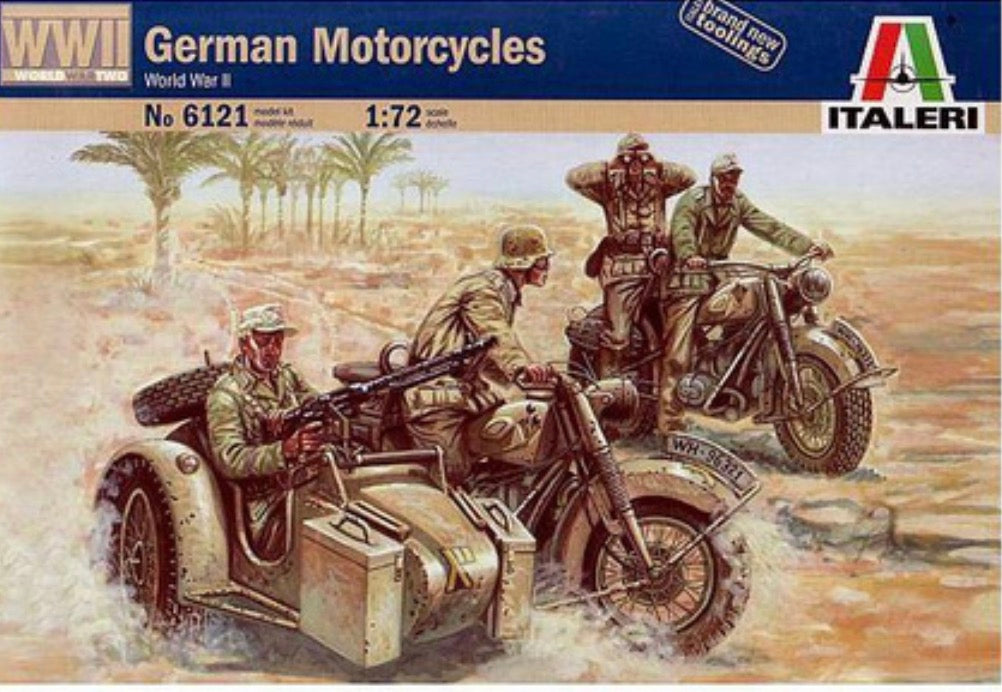 Italeri No.6121 German Motorcycles