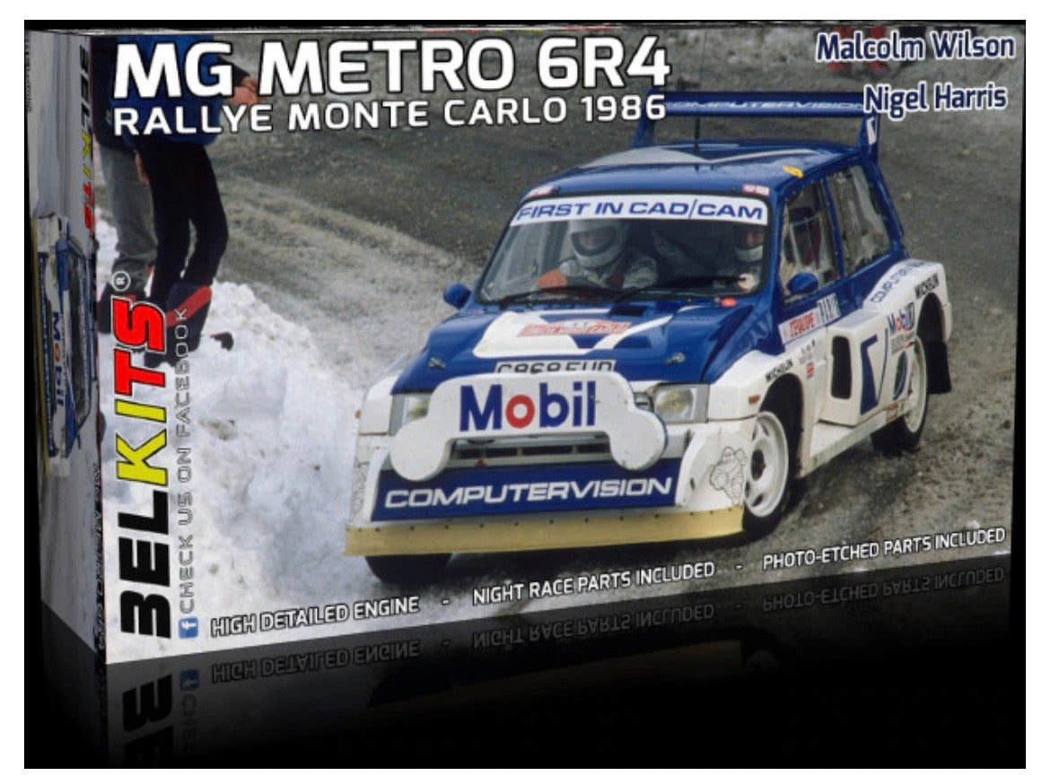 Belkits Bel-015 MG Metro 6R4 Rallye Monte Carlo 1986