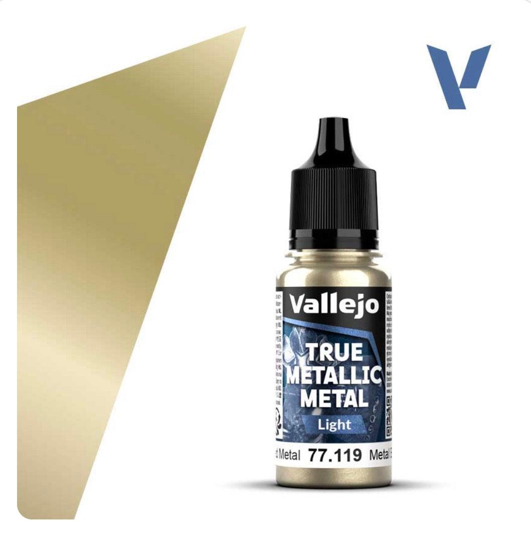Vallejo 77.119 True Metallic Metal - Aged Metal